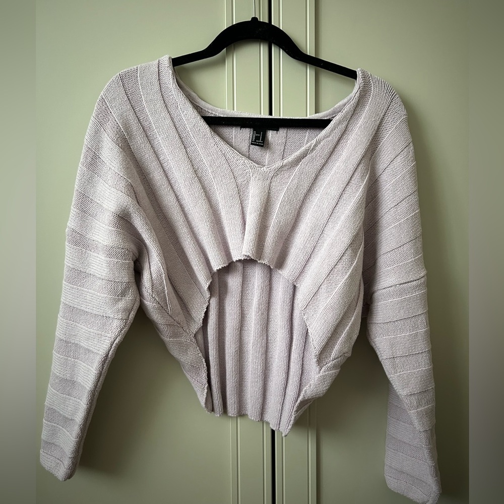 forever 21, purple/pink sweater, size xs